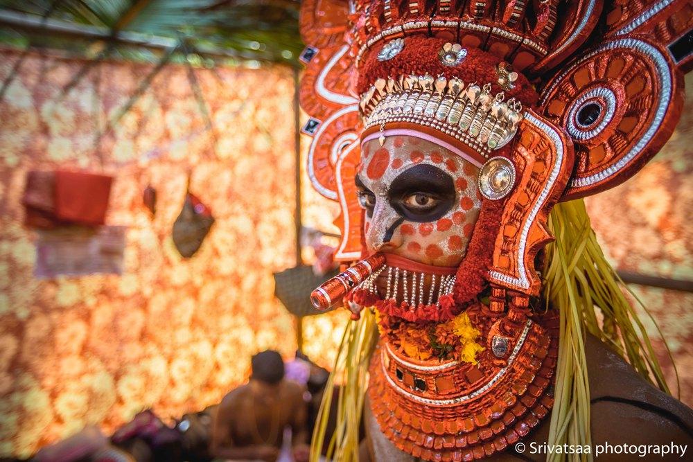 Manathana Pothi Neela Karinkali Theyyam